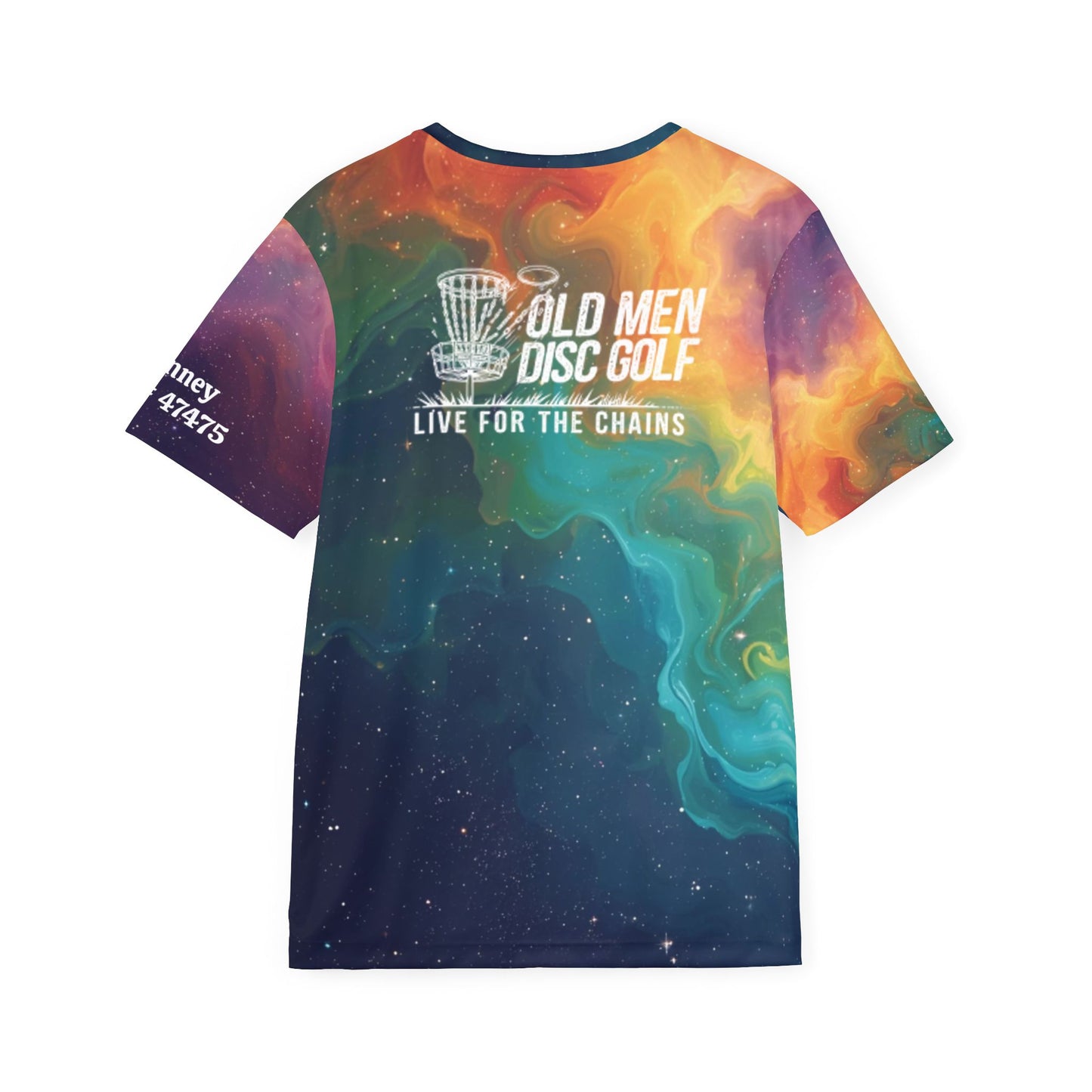 Colorful Galaxy Men's Disc Golf Jersey