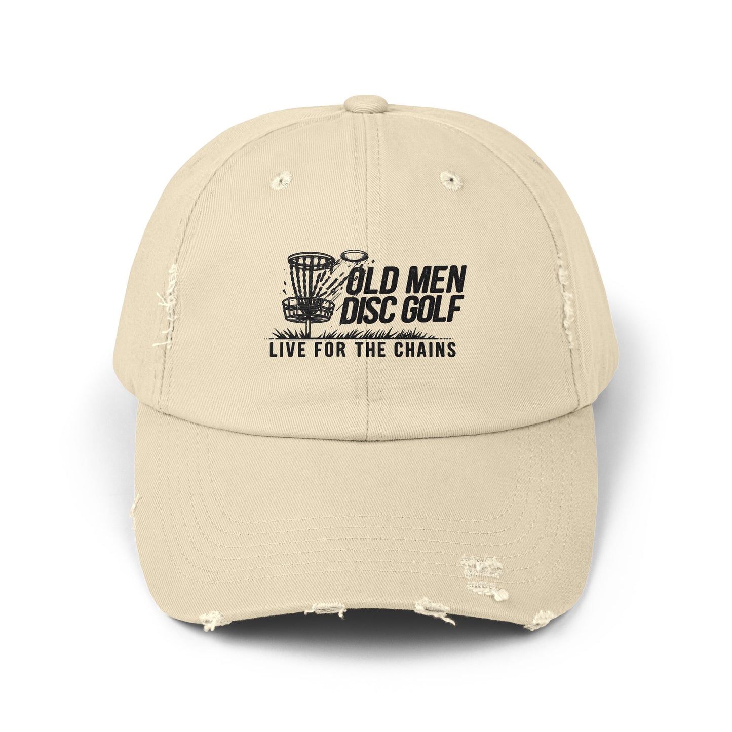 Vintage Style Unisex Distressed Cap for Casual Wear