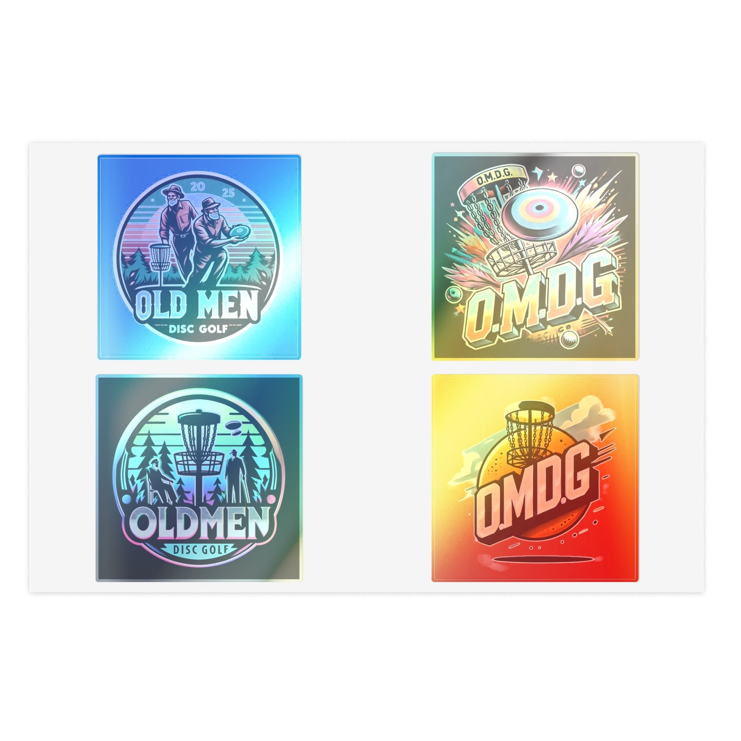 Colorful Designs for Old Men & OMGD Fans