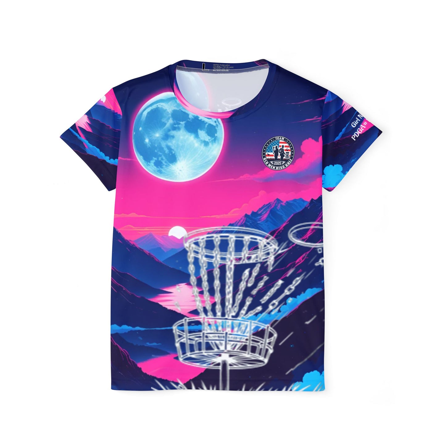 Bright Moon Women's Disc Golf Jersey
