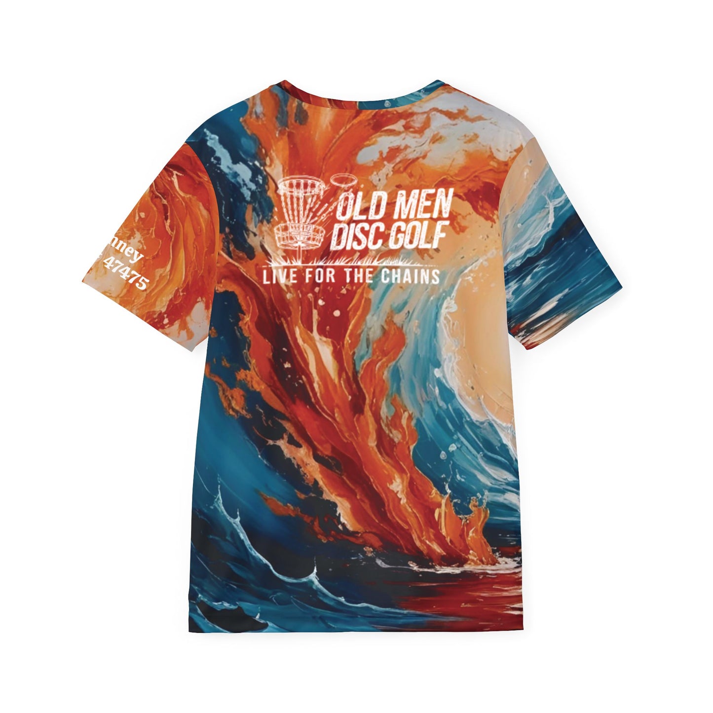 Fire and Water Men's Disc Golf jersey