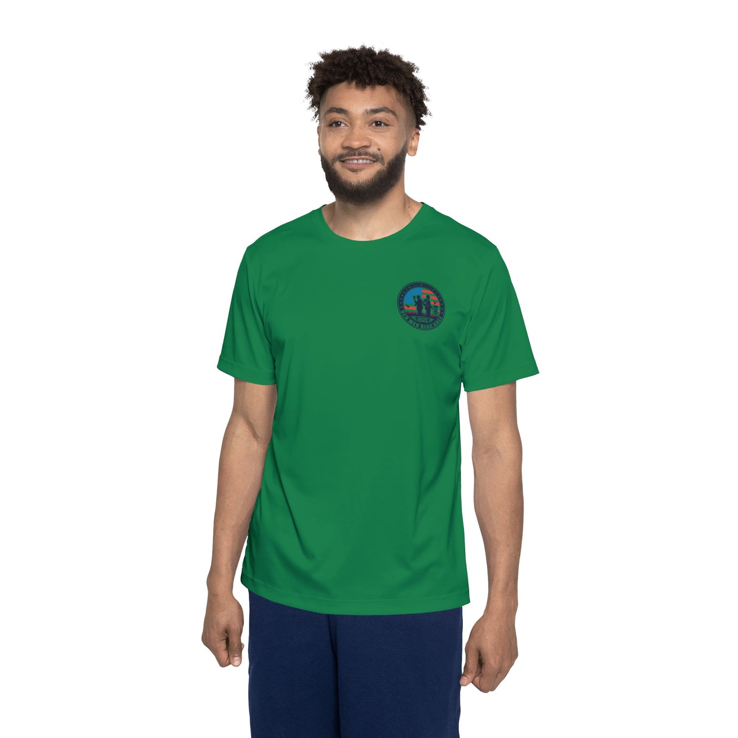 Green Men's Disc Golf Sports Jersey | Live For The Chains