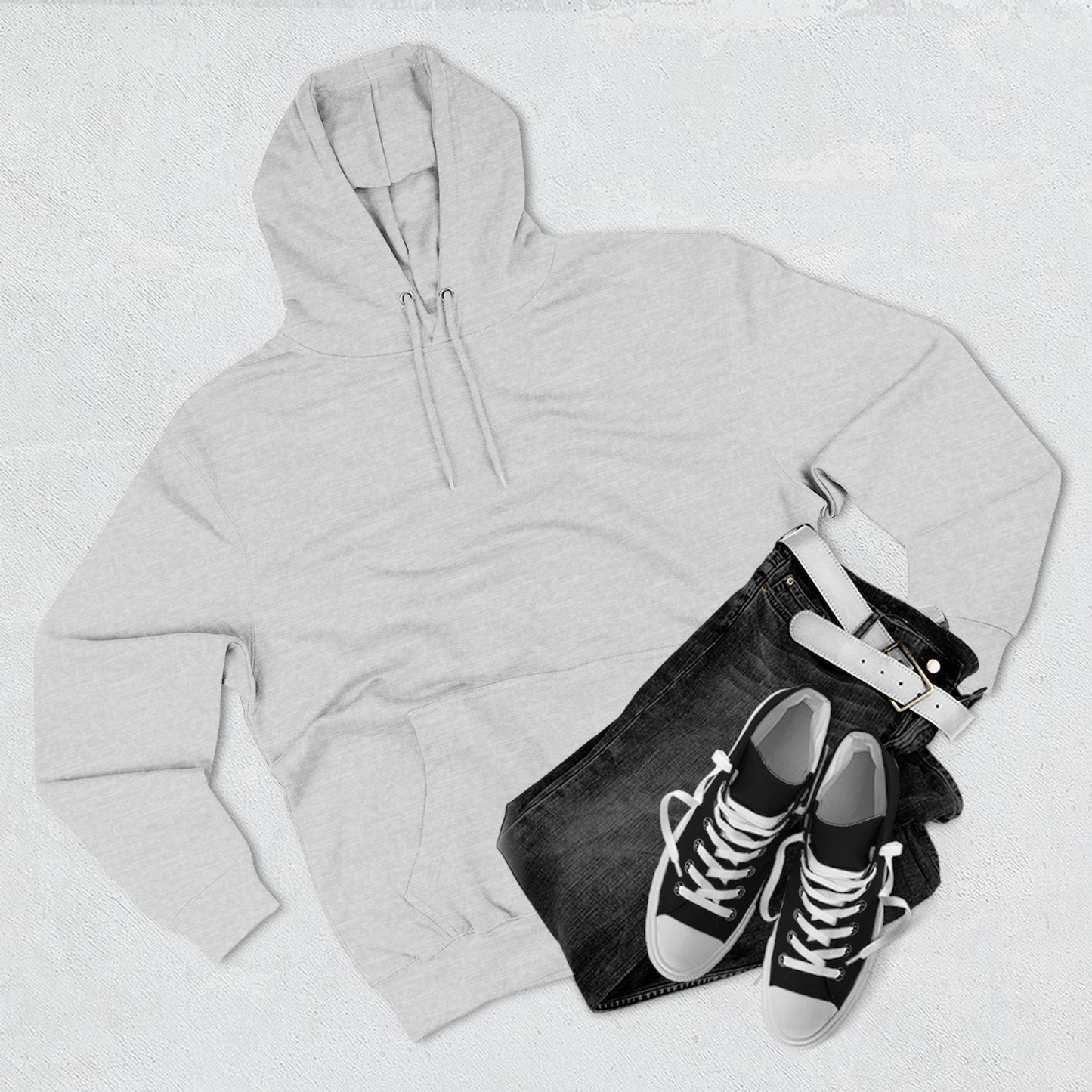 Old Man Kris - Old Men Disc Golf Cozy Three-Panel Fleece Hoodie