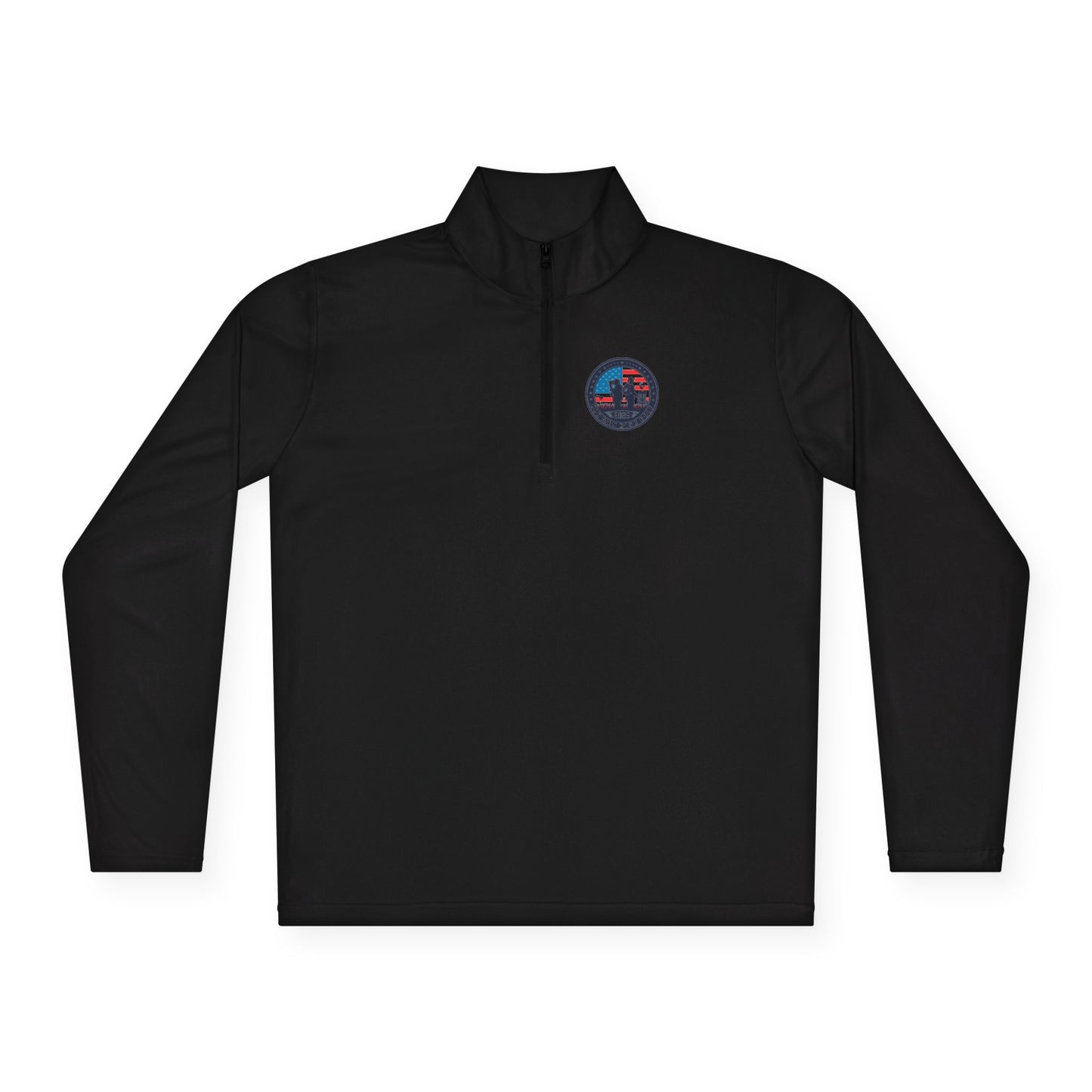 Old Men Disc Golf Unisex Quarter-Zip Pullover