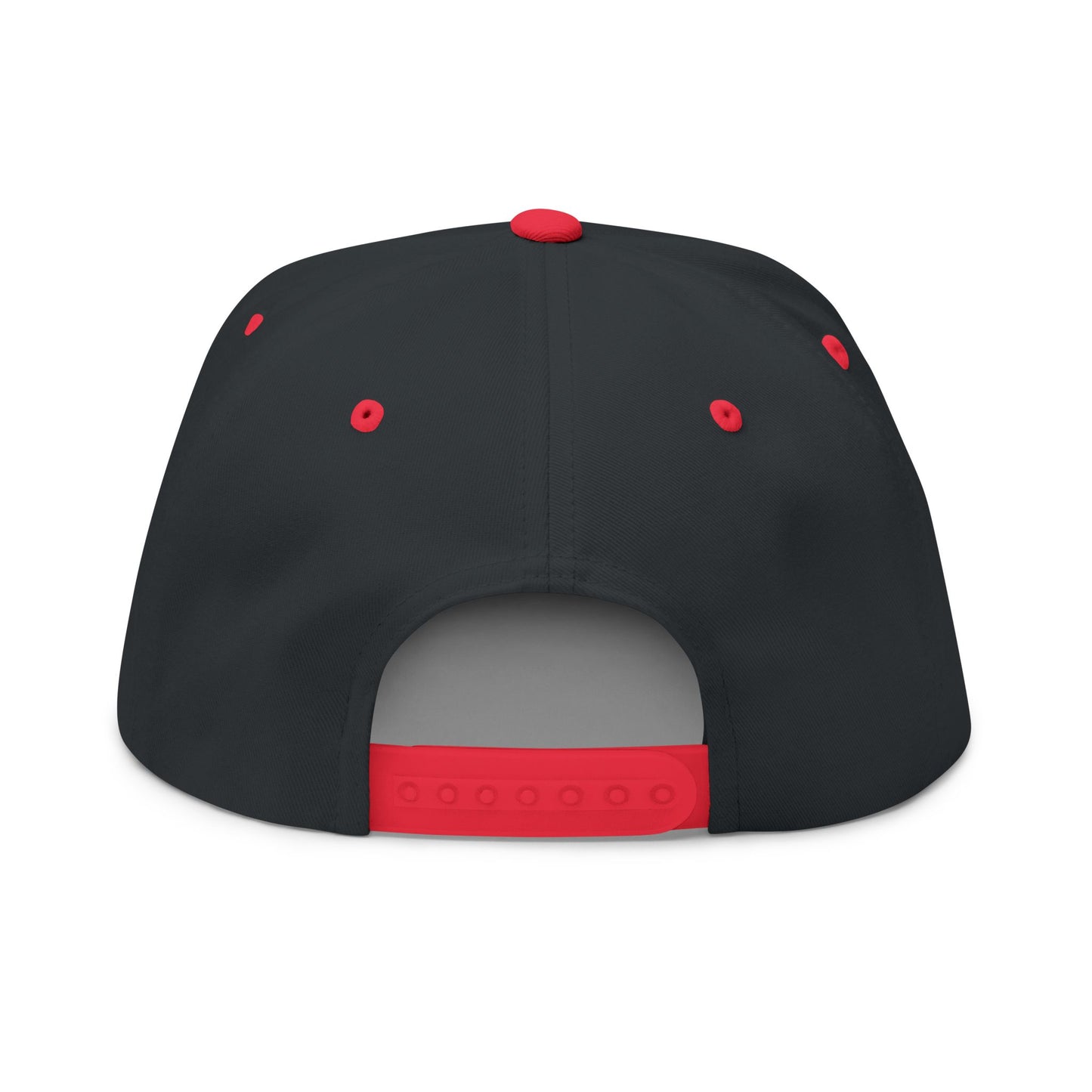OMDG Color Embroidered Flat Bill Cap  - Trendy Streetwear Hat