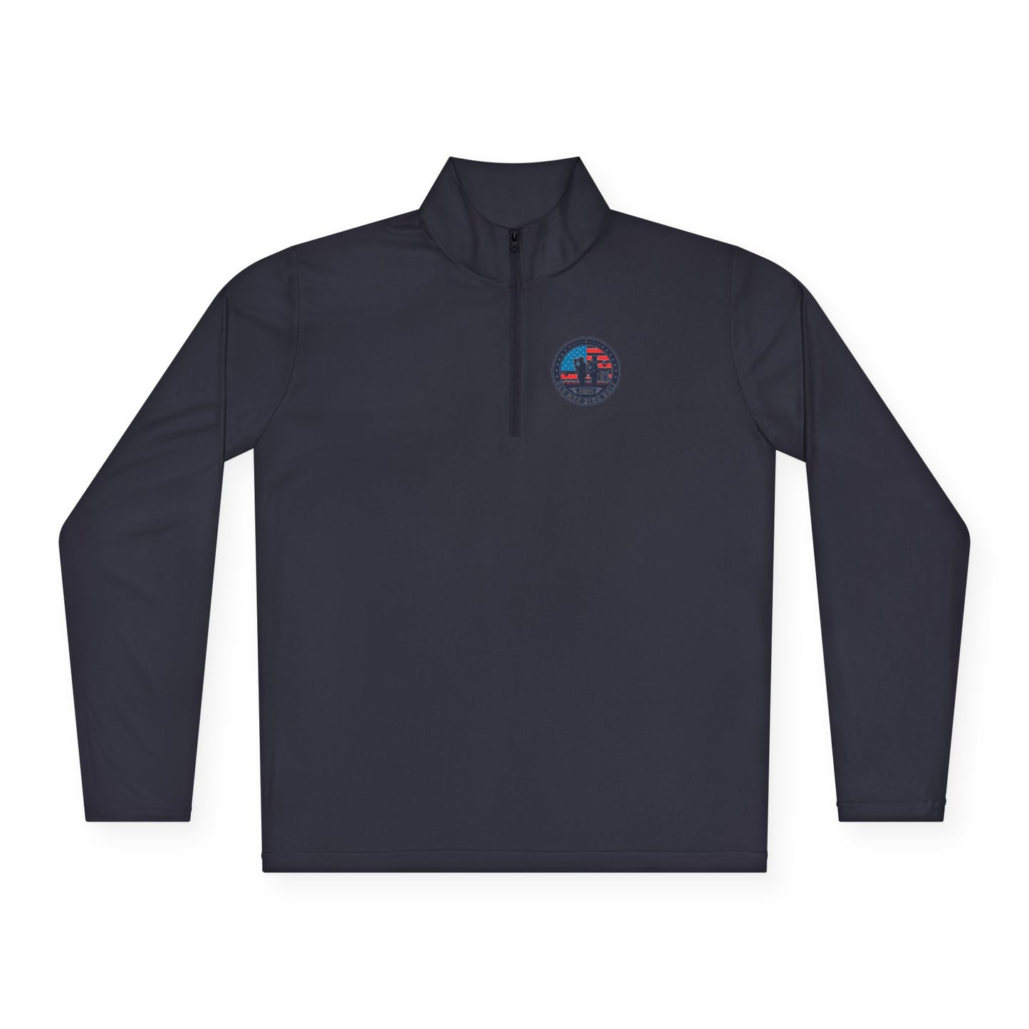 Old Men Disc Golf Unisex Quarter-Zip Pullover