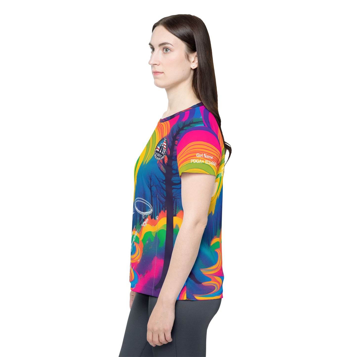 Dreamy Forest Women's Disc Golf Jersey