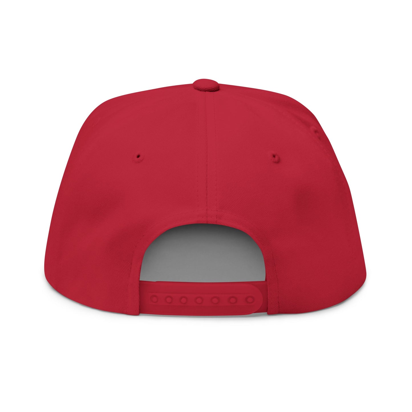 OMDG Color Embroidered Flat Bill Cap  - Trendy Streetwear Hat