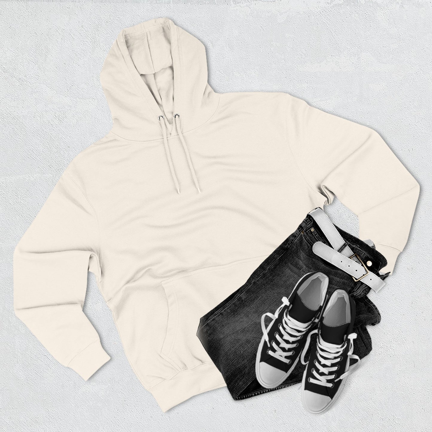 Old Man Kris - Old Men Disc Golf Cozy Three-Panel Fleece Hoodie