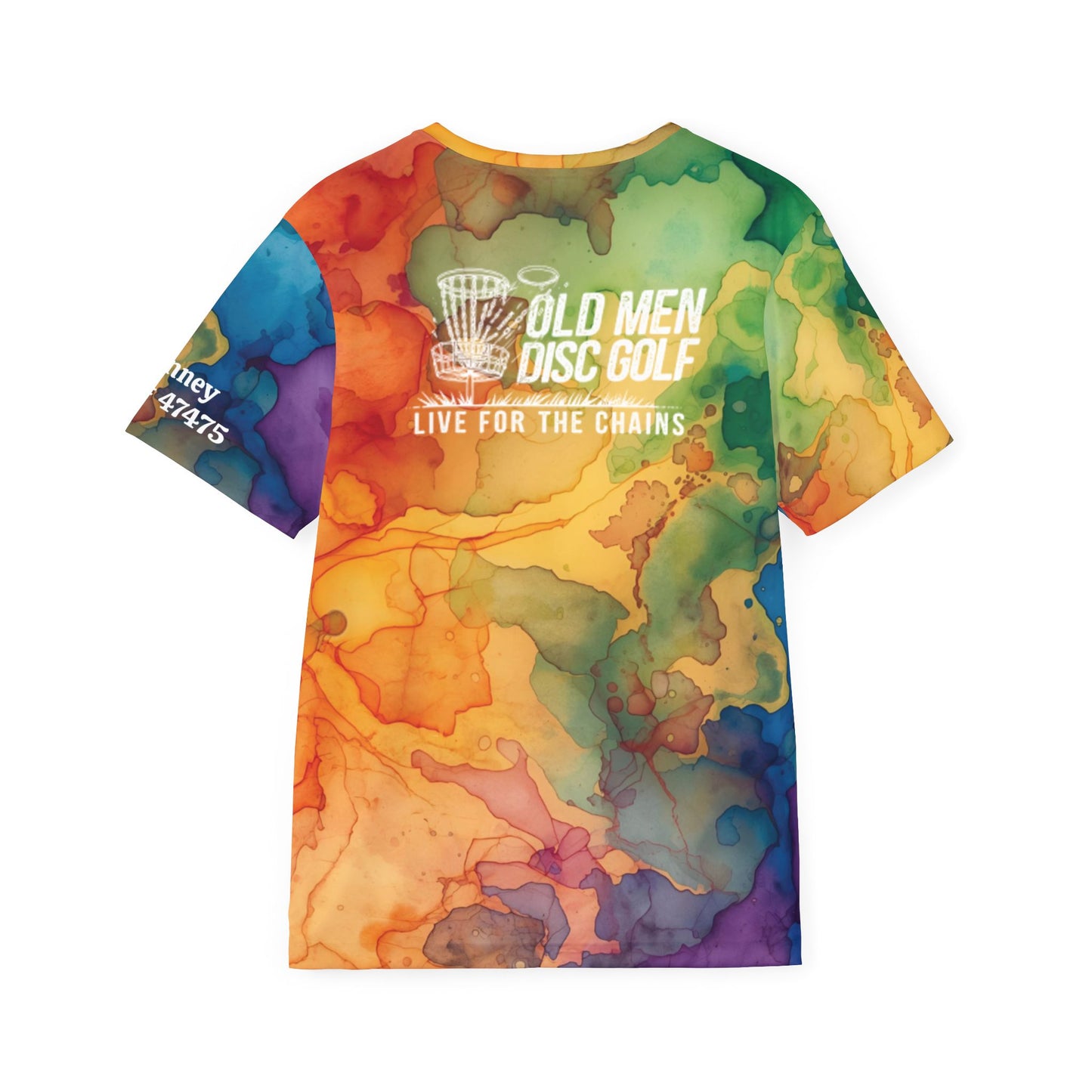 Water Color Men's Disc Golf Jersey