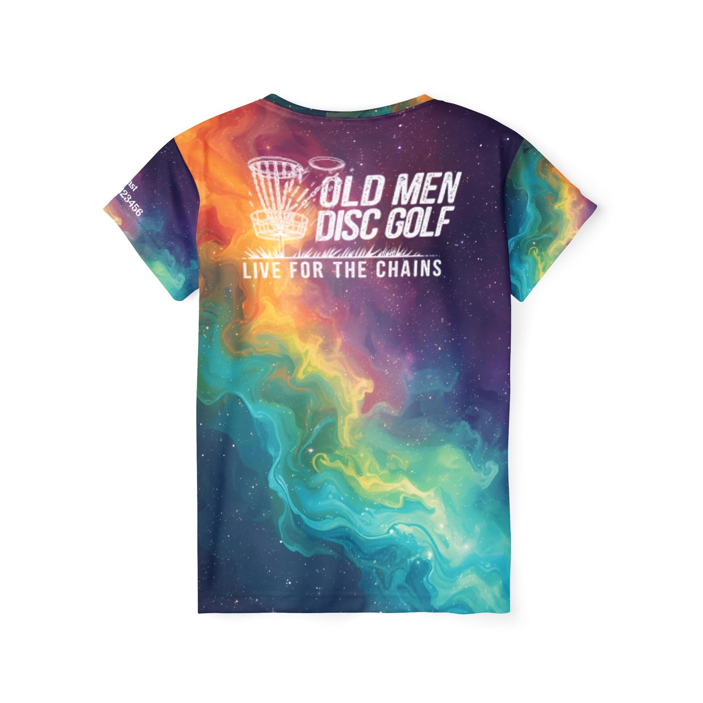 Colorful Galaxy Women's Disc Golf Jersey