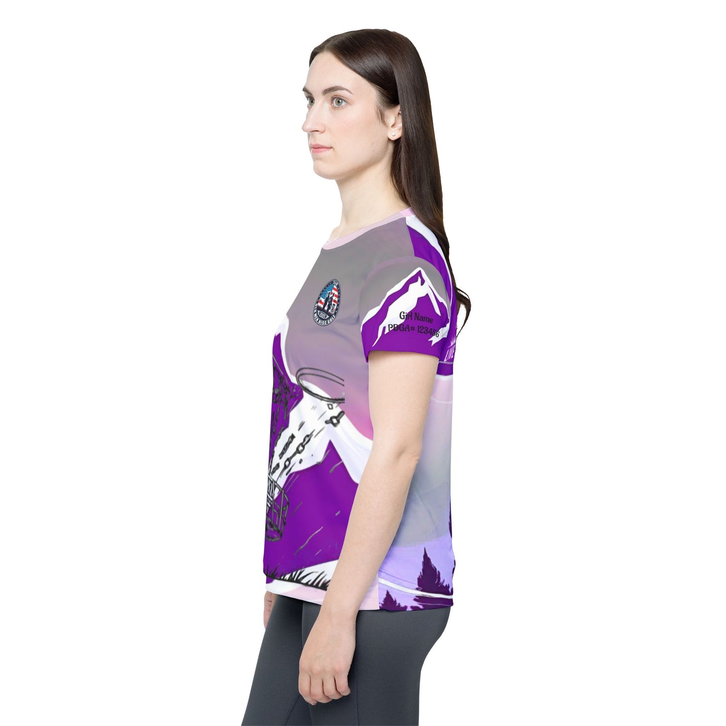 Purple Mountain Women's Disc Golf Jersey
