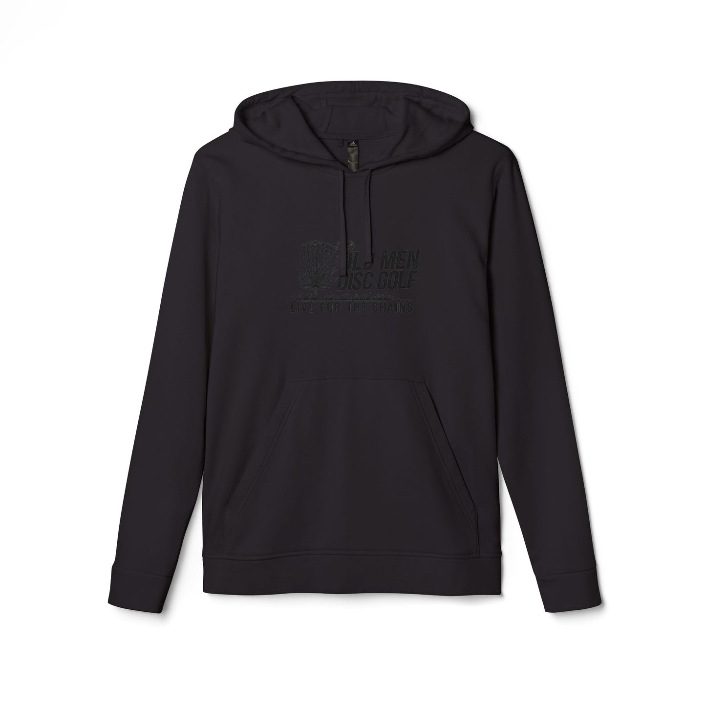Old Man Kris Adidas Unisex Hoodie - Live for the Chains - Comfortable Fleece Pullover