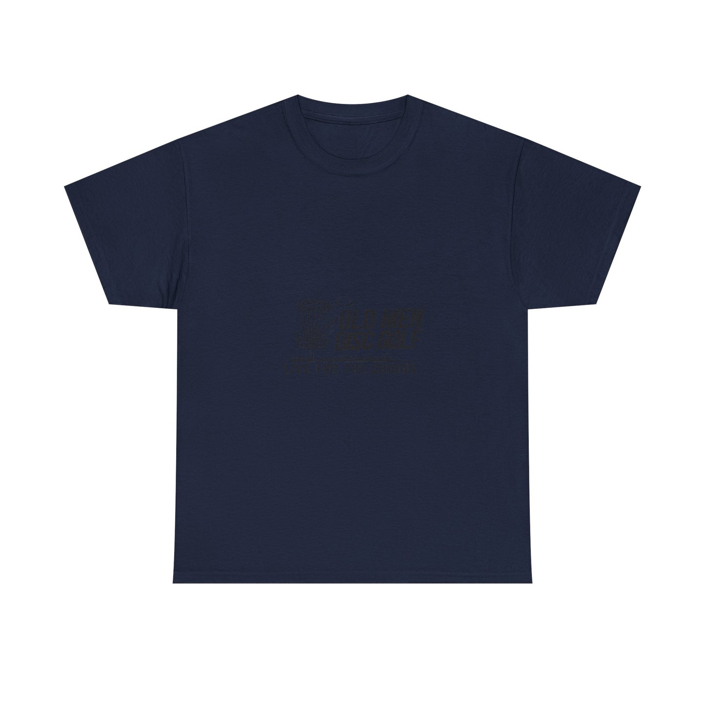 Live For The Chains Black Lettering Unisex Heavy Cotton Tee