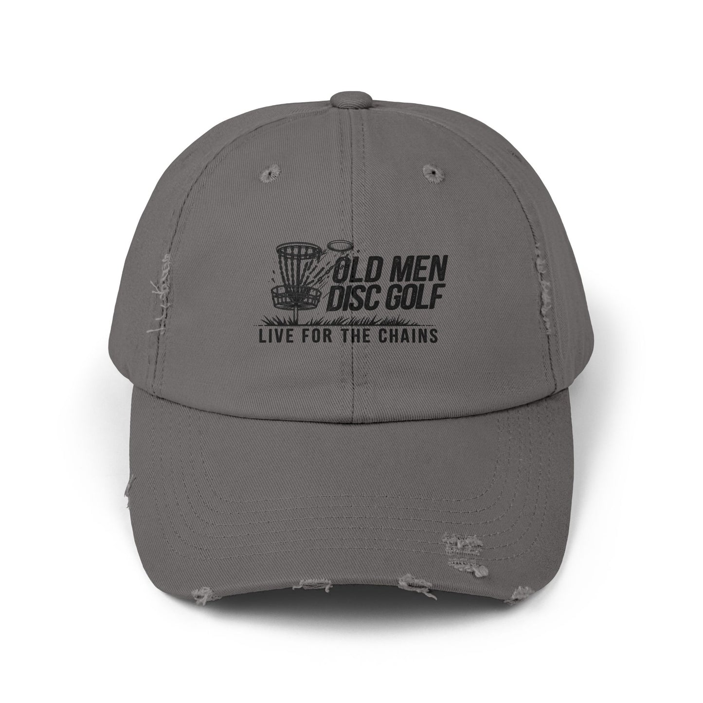 Vintage Style Unisex Distressed Cap for Casual Wear