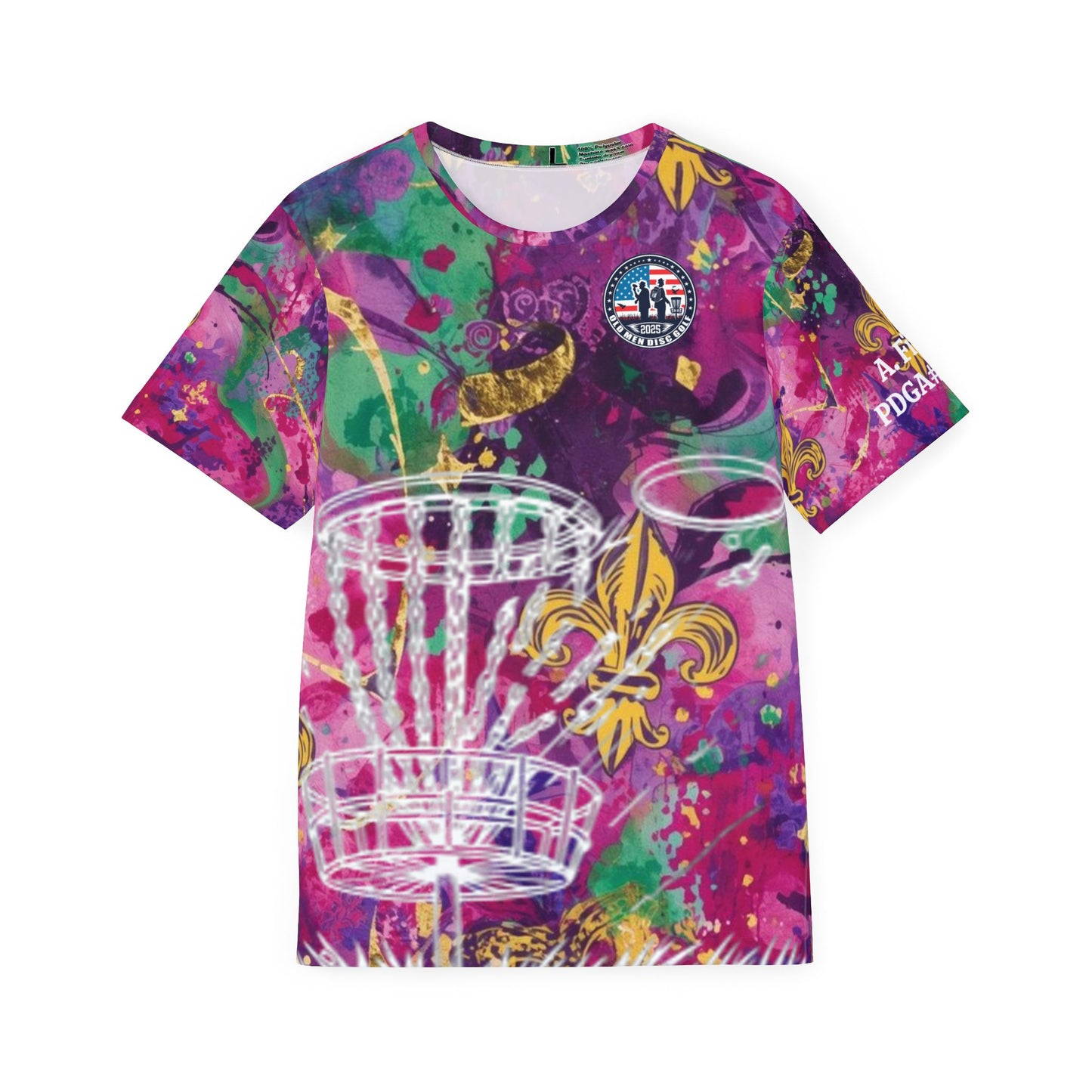 Mardi Gras Men's Sports Jersey (AOP)