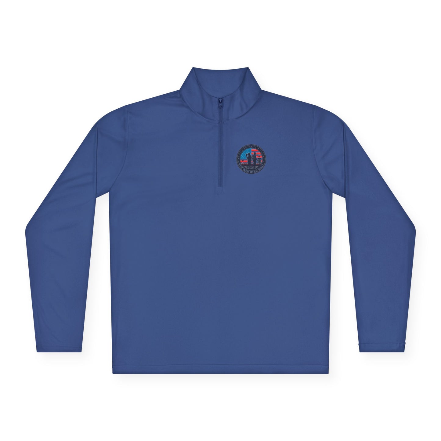 Old Men Disc Golf Unisex Quarter-Zip Pullover