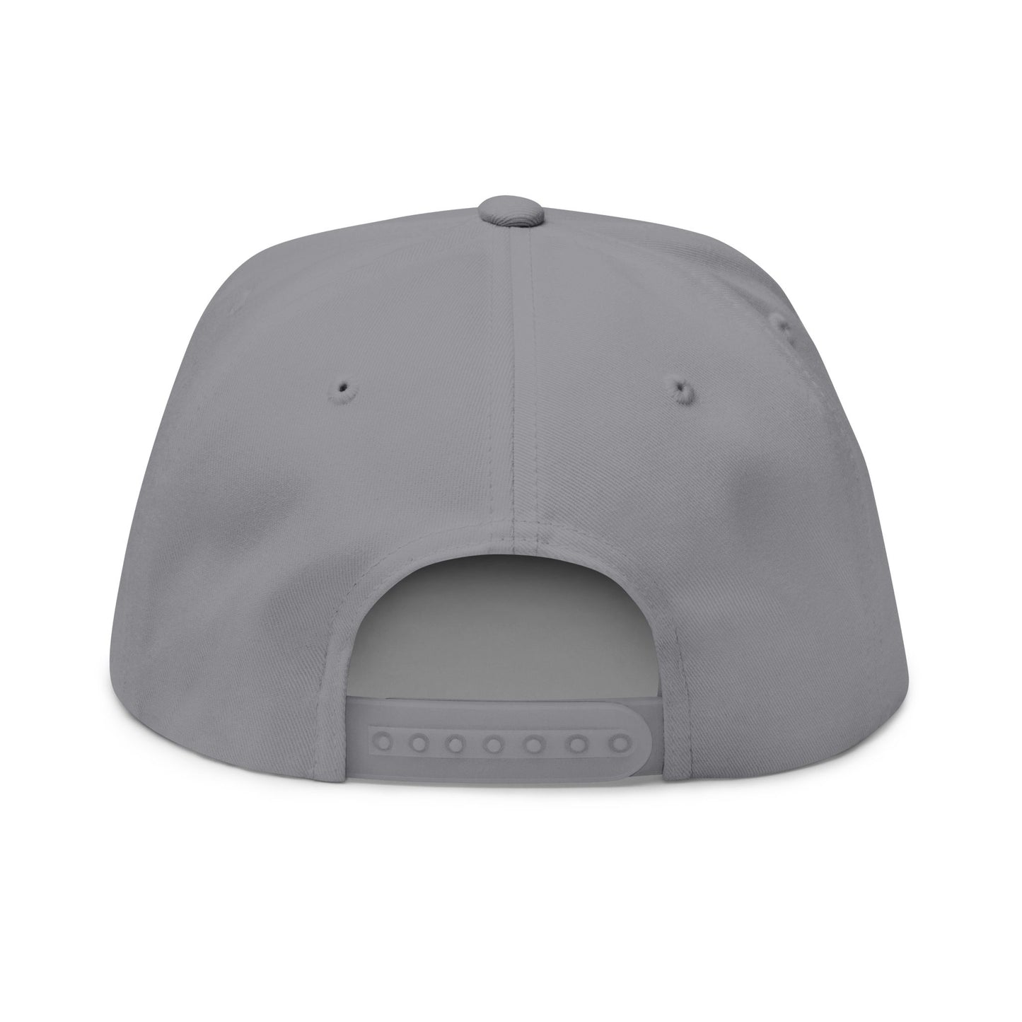 OMDG Color Embroidered Flat Bill Cap  - Trendy Streetwear Hat