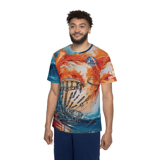 Fire and Water Men's Disc Golf jersey