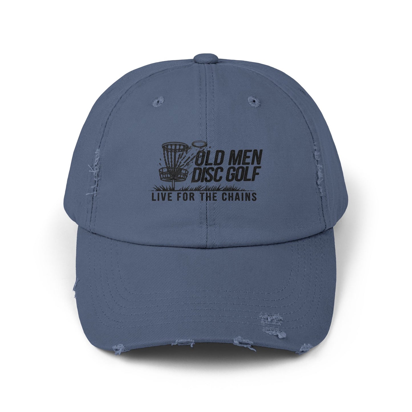Vintage Style Unisex Distressed Cap for Casual Wear