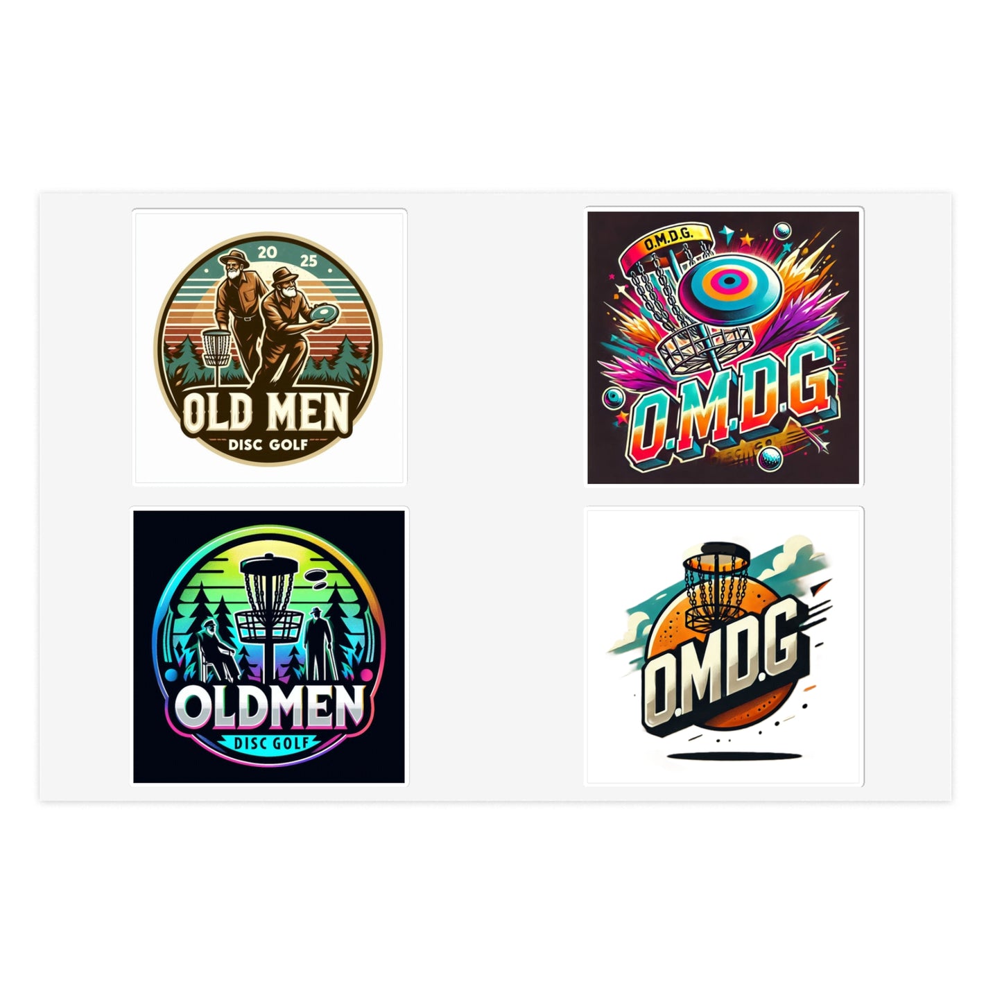 Colorful Designs for Old Men & OMGD Fans