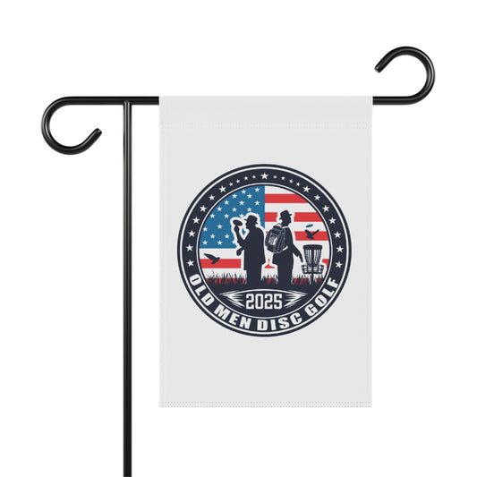 Disc Golf Garden Banner - Old Men Disc Golf 2025