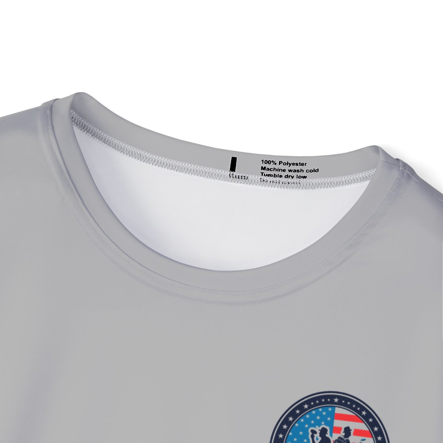 Light Grey Men's Disc Golf Sports Jersey | Live For The Chains