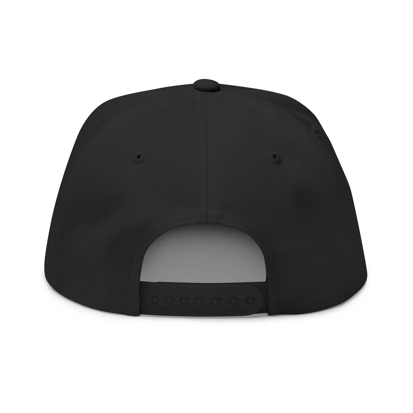 OMDG Color Embroidered Flat Bill Cap  - Trendy Streetwear Hat