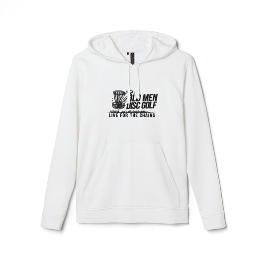Old Man Kris Adidas Unisex Hoodie - Live for the Chains - Comfortable Fleece Pullover