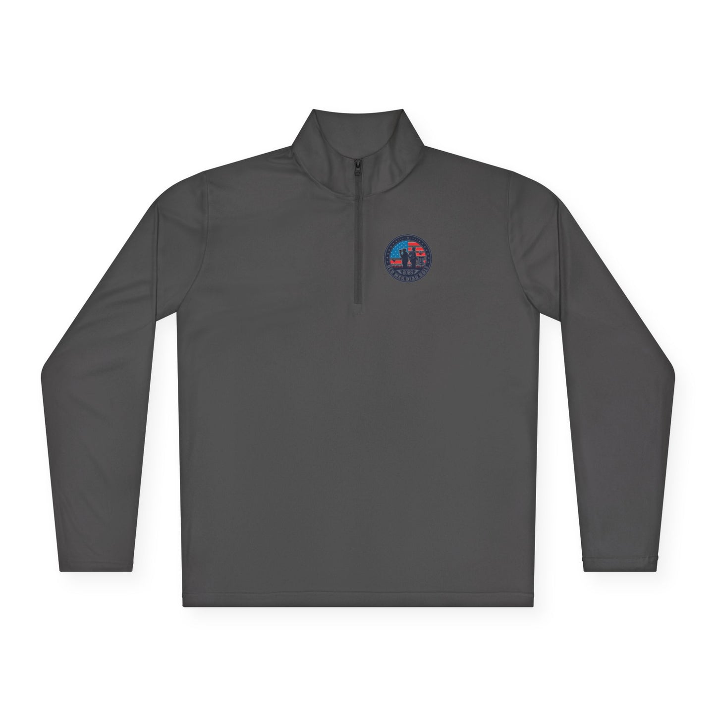 Old Men Disc Golf Unisex Quarter-Zip Pullover