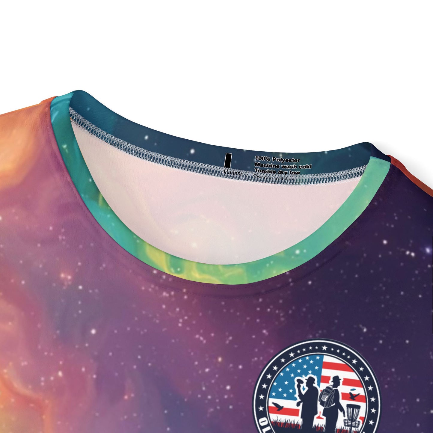 Colorful Galaxy Men's Disc Golf Jersey