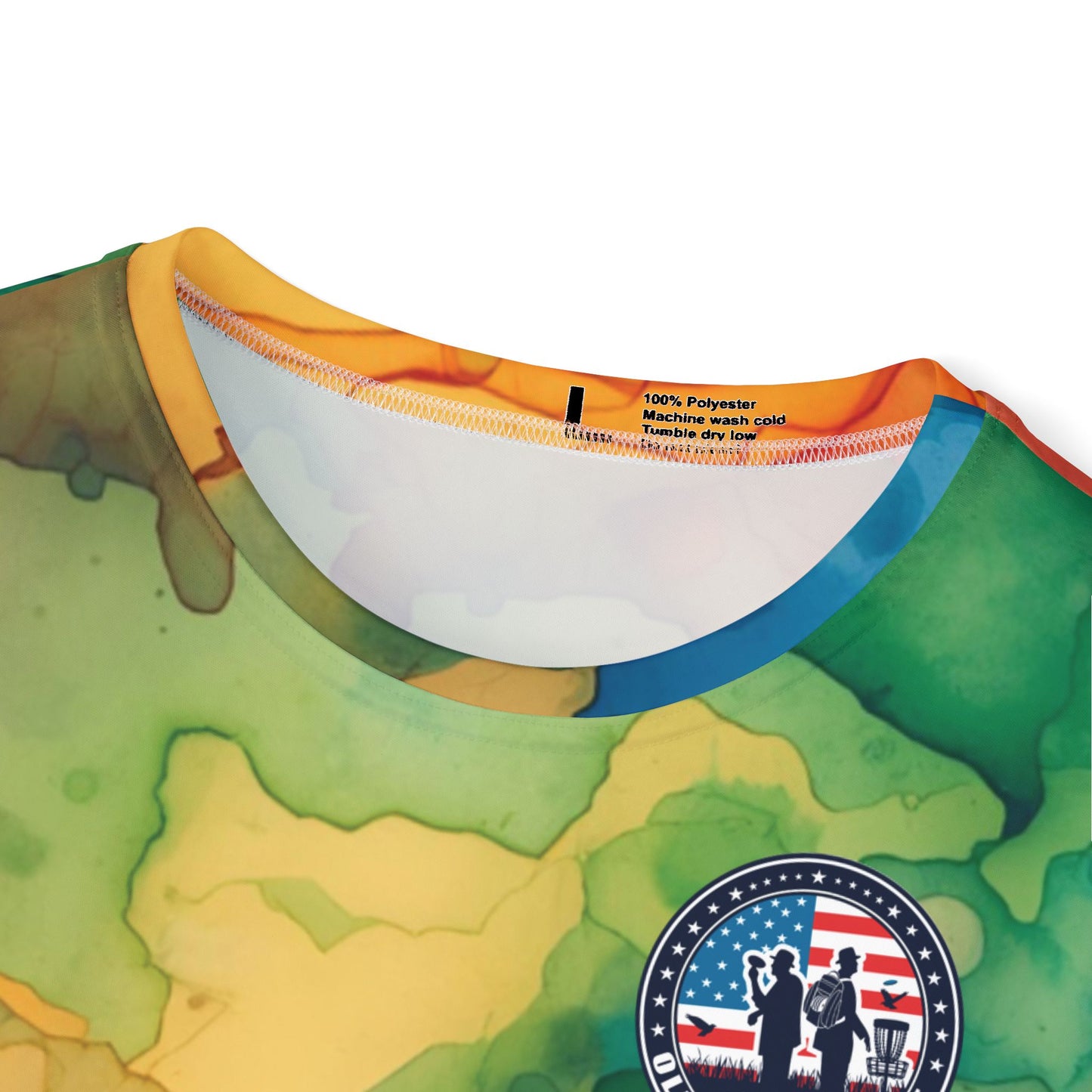 Water Color Men's Disc Golf Jersey