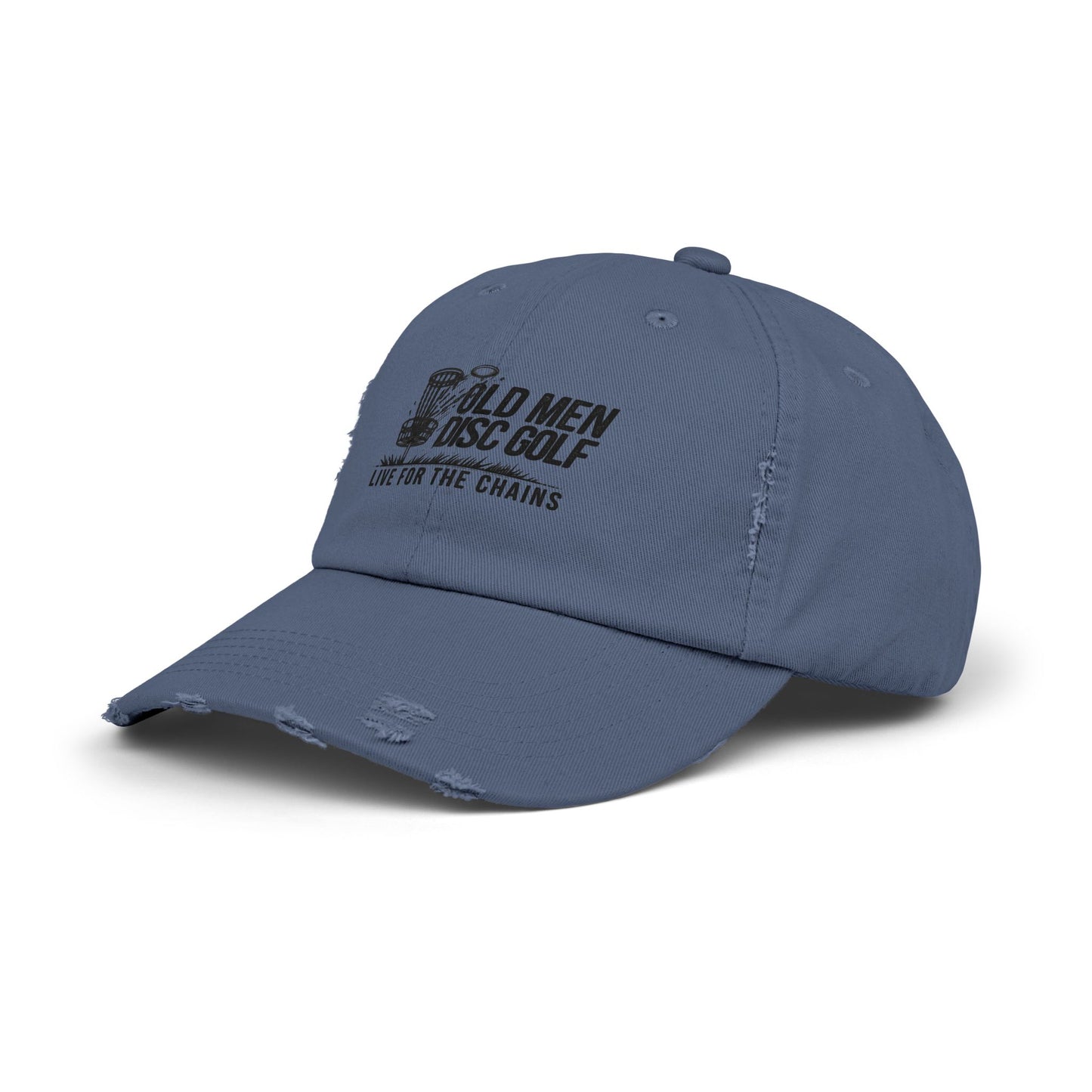 Vintage Style Unisex Distressed Cap for Casual Wear