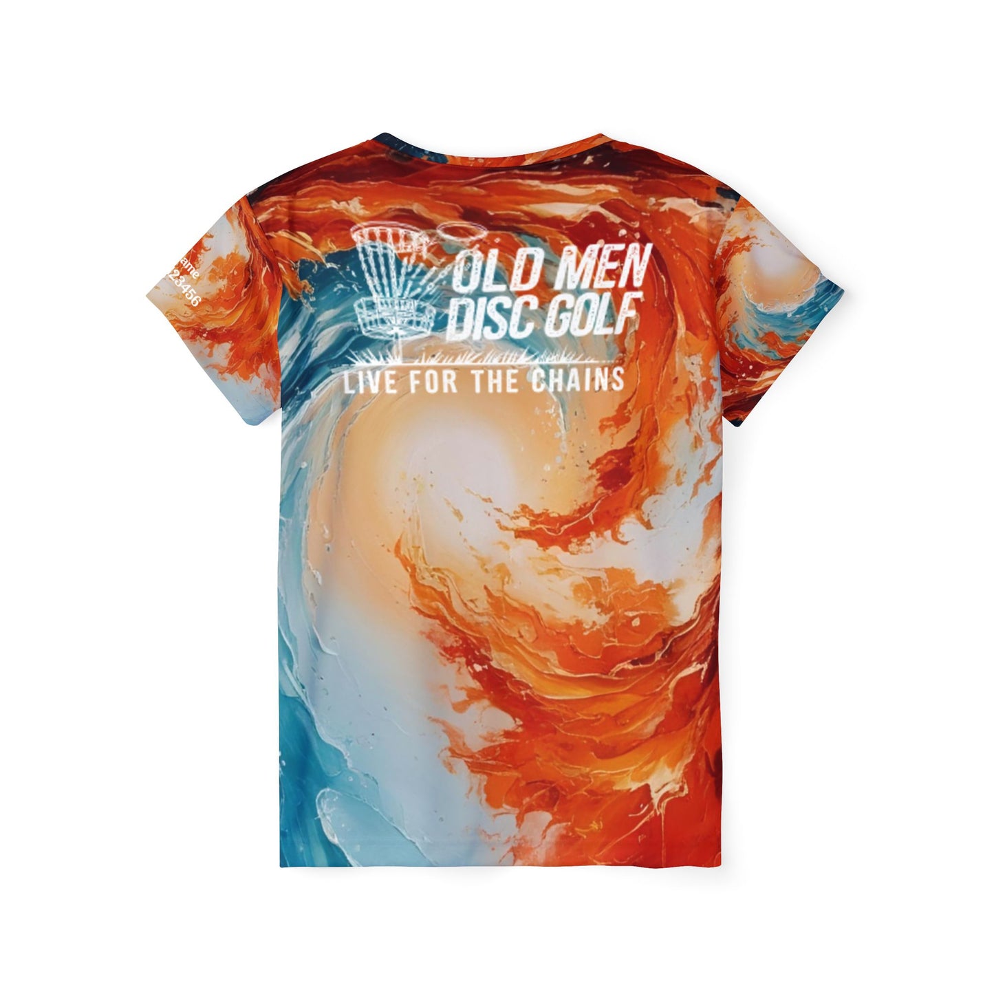 Fire and Water Women's Disc Golf Jersey