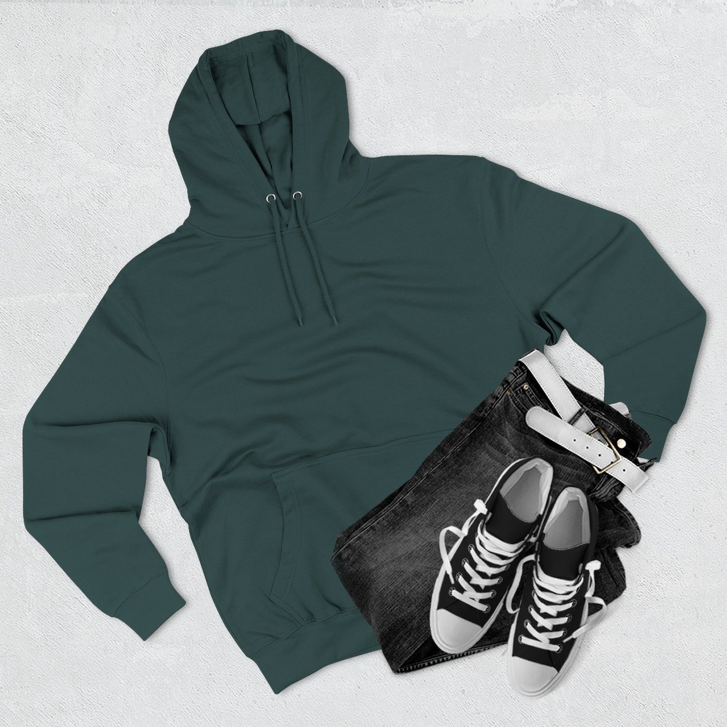 Old Man Kris - Old Men Disc Golf Cozy Three-Panel Fleece Hoodie