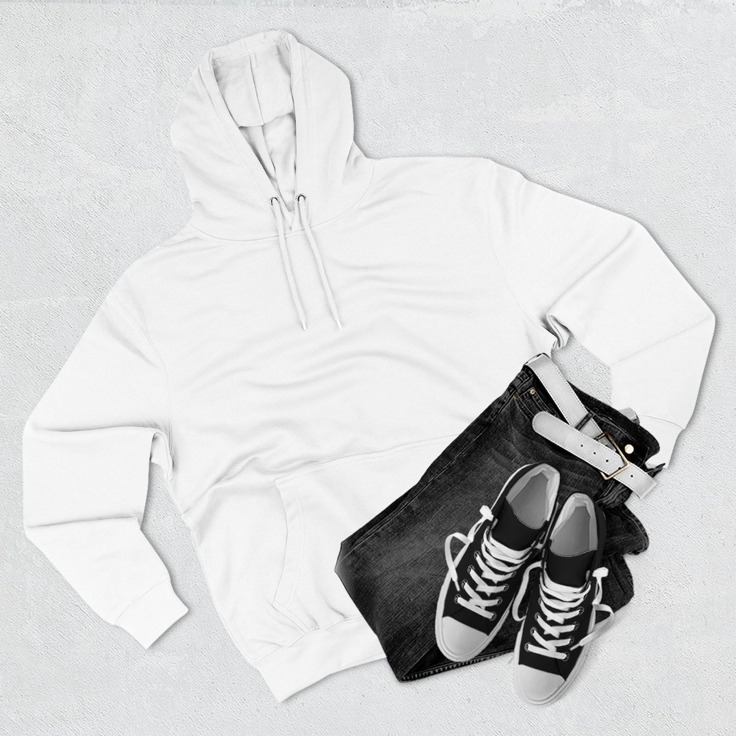 Old Man Kris - Old Men Disc Golf Cozy Three-Panel Fleece Hoodie