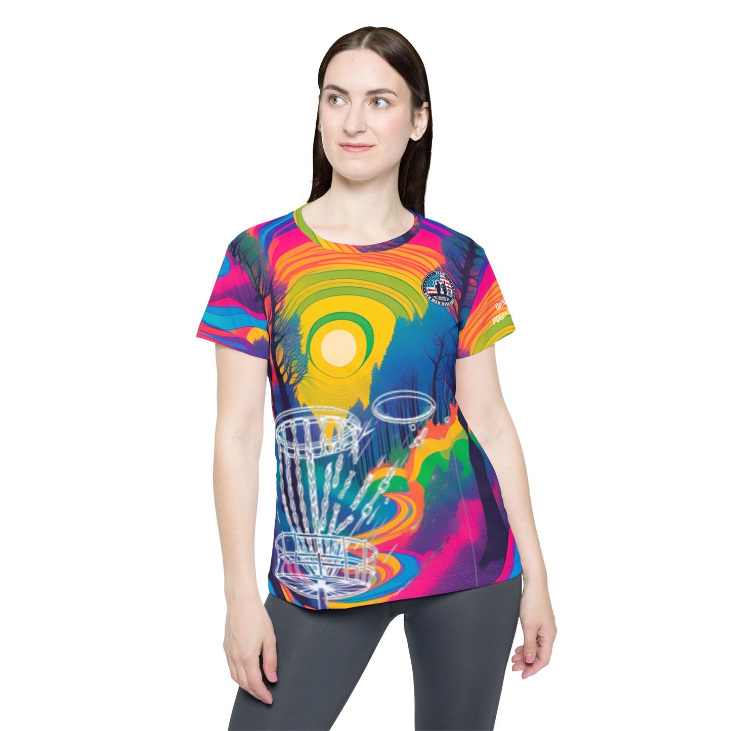Dreamy Forest Women's Disc Golf Jersey