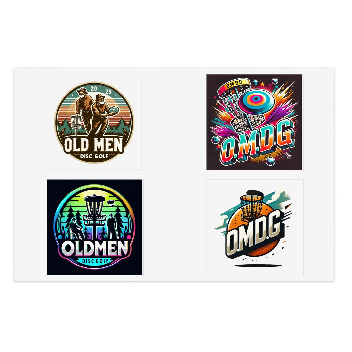 Colorful Designs for Old Men & OMGD Fans