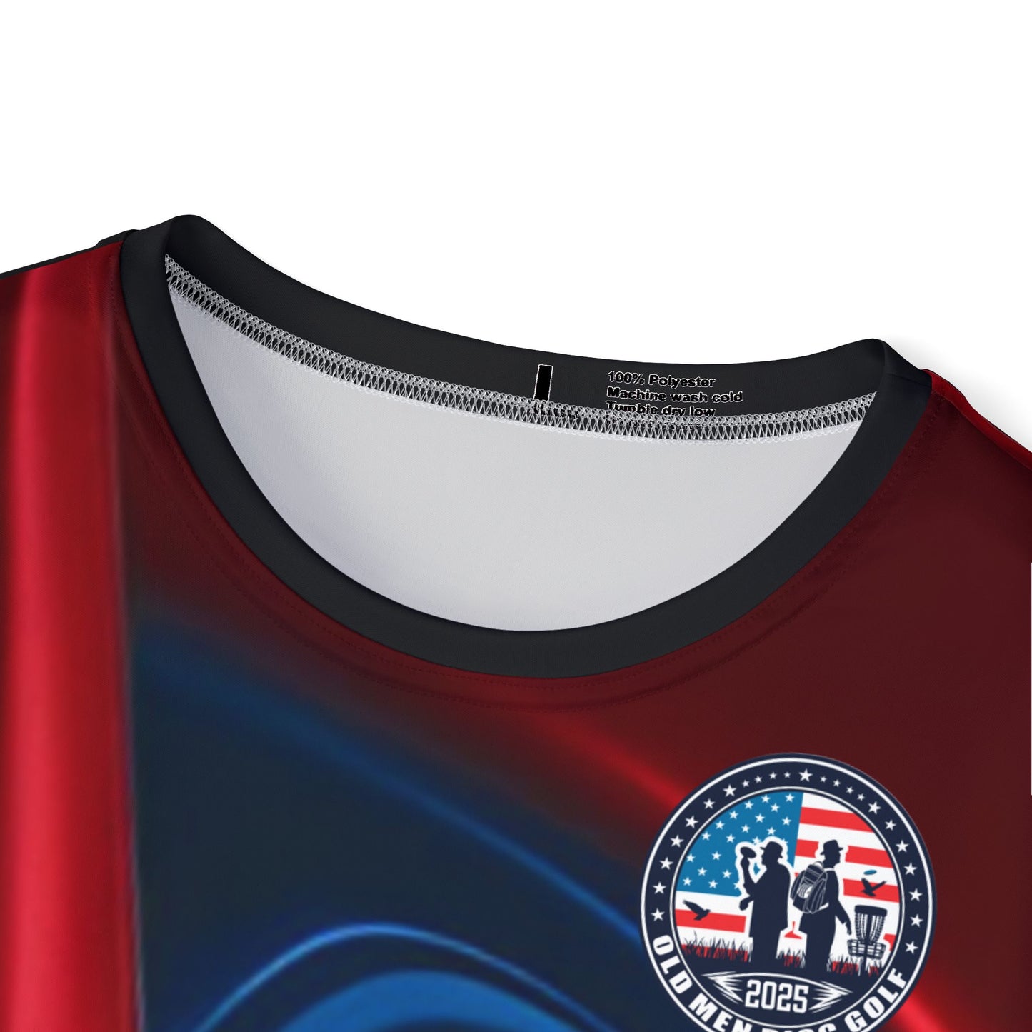 Red and Blue Men's Sports Jersey (AOP)