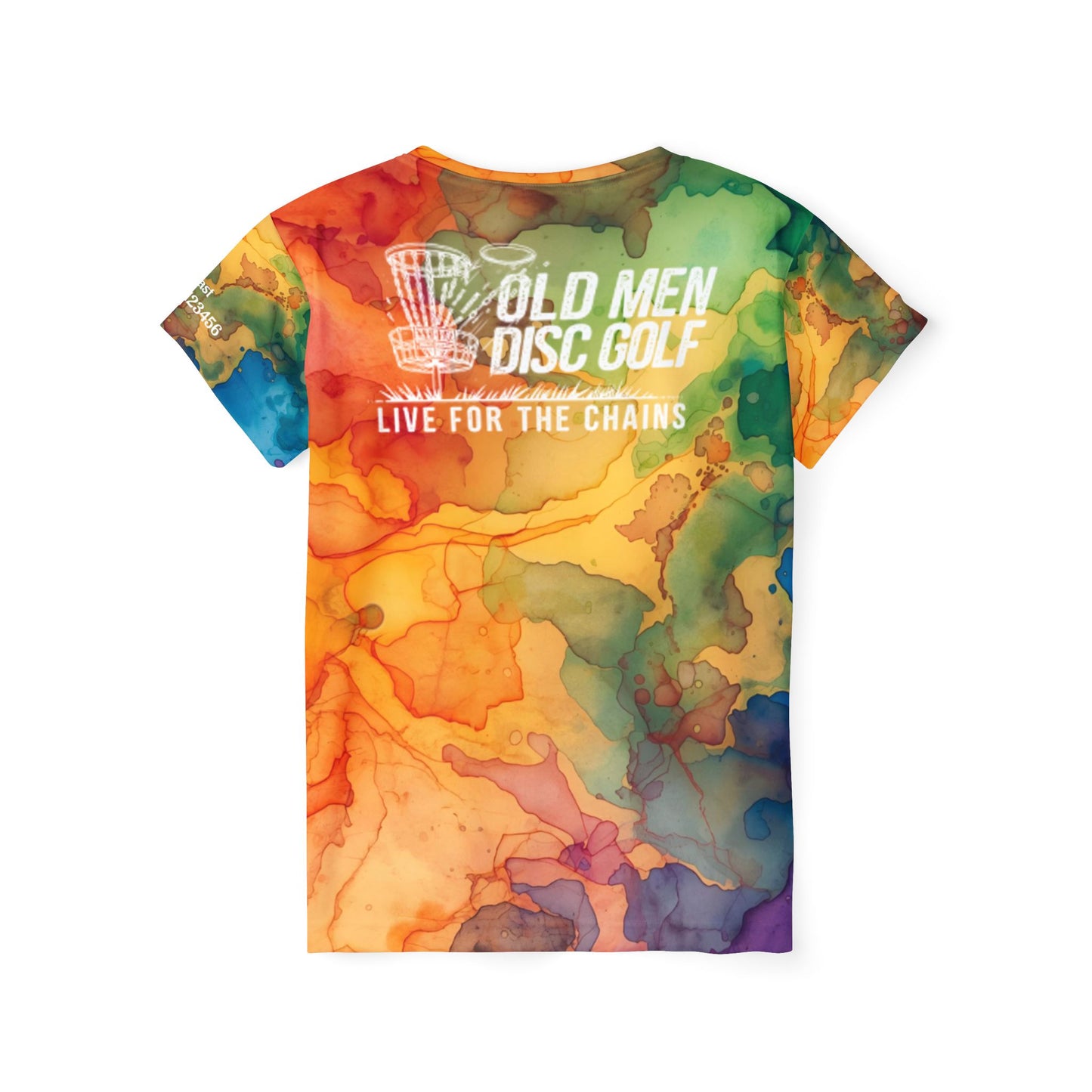 Women Watercolor Disc Golf Jersey