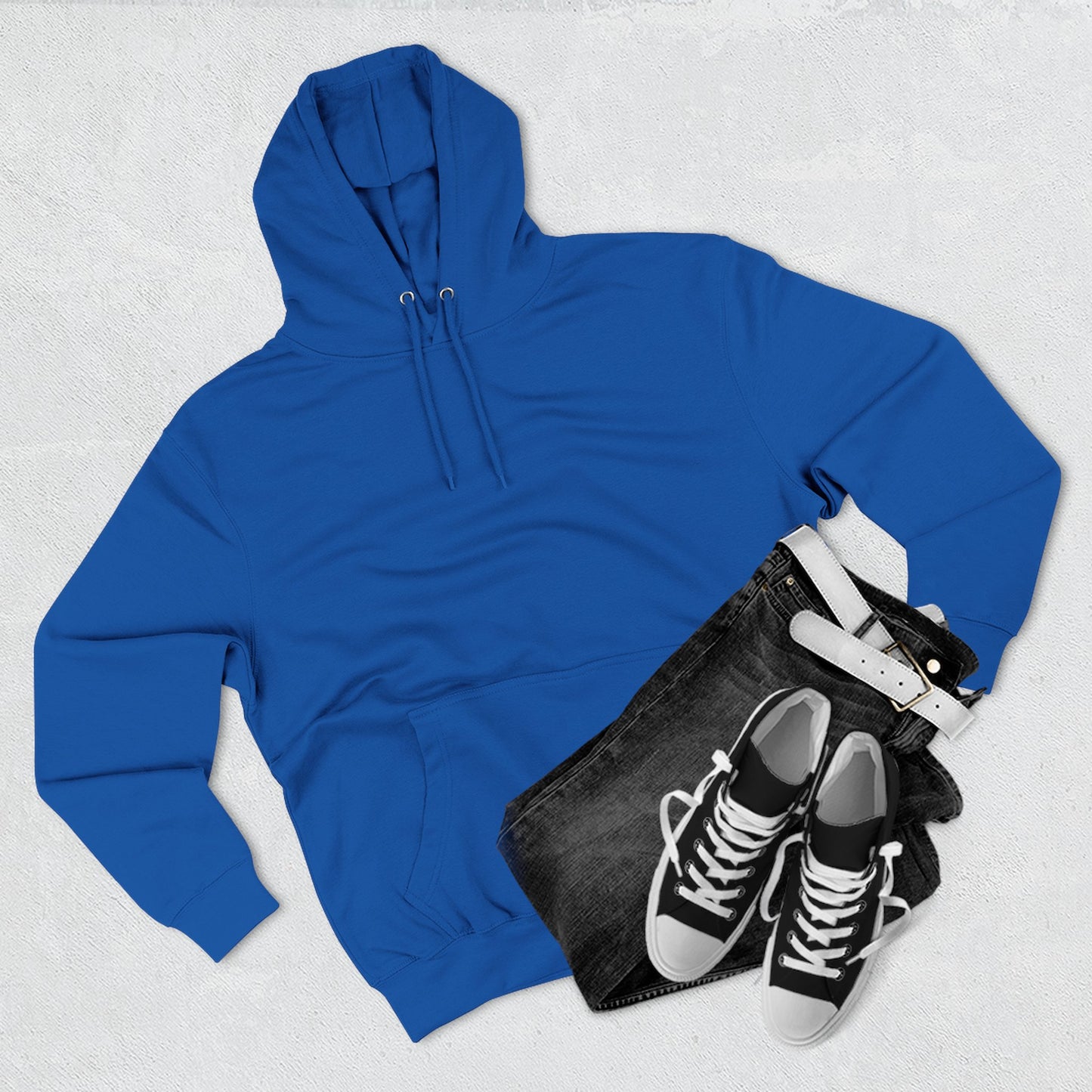 Old Man Kris - Old Men Disc Golf Cozy Three-Panel Fleece Hoodie