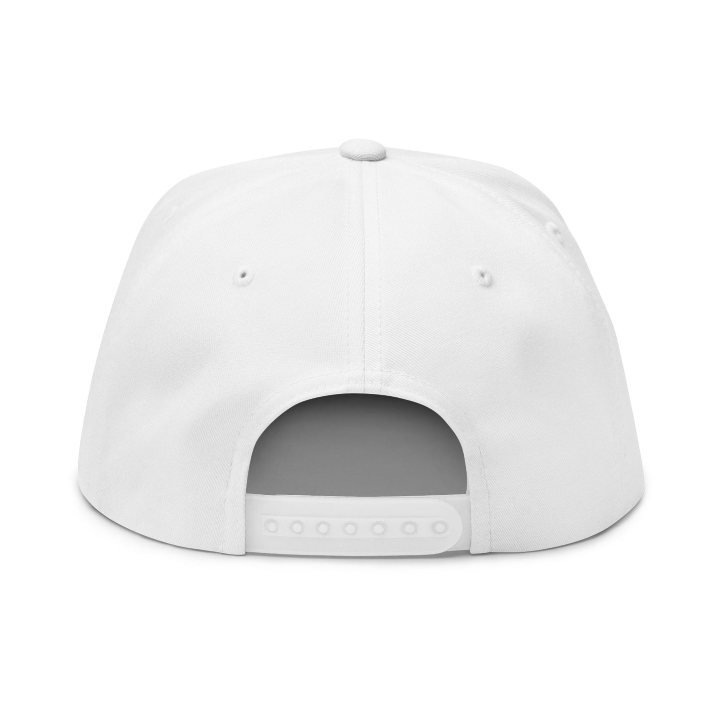OMDG Color Embroidered Flat Bill Cap  - Trendy Streetwear Hat