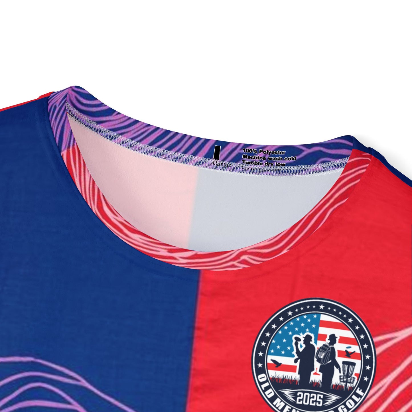 Red and Blue Electrons Men's Sports Jersey (AOP)