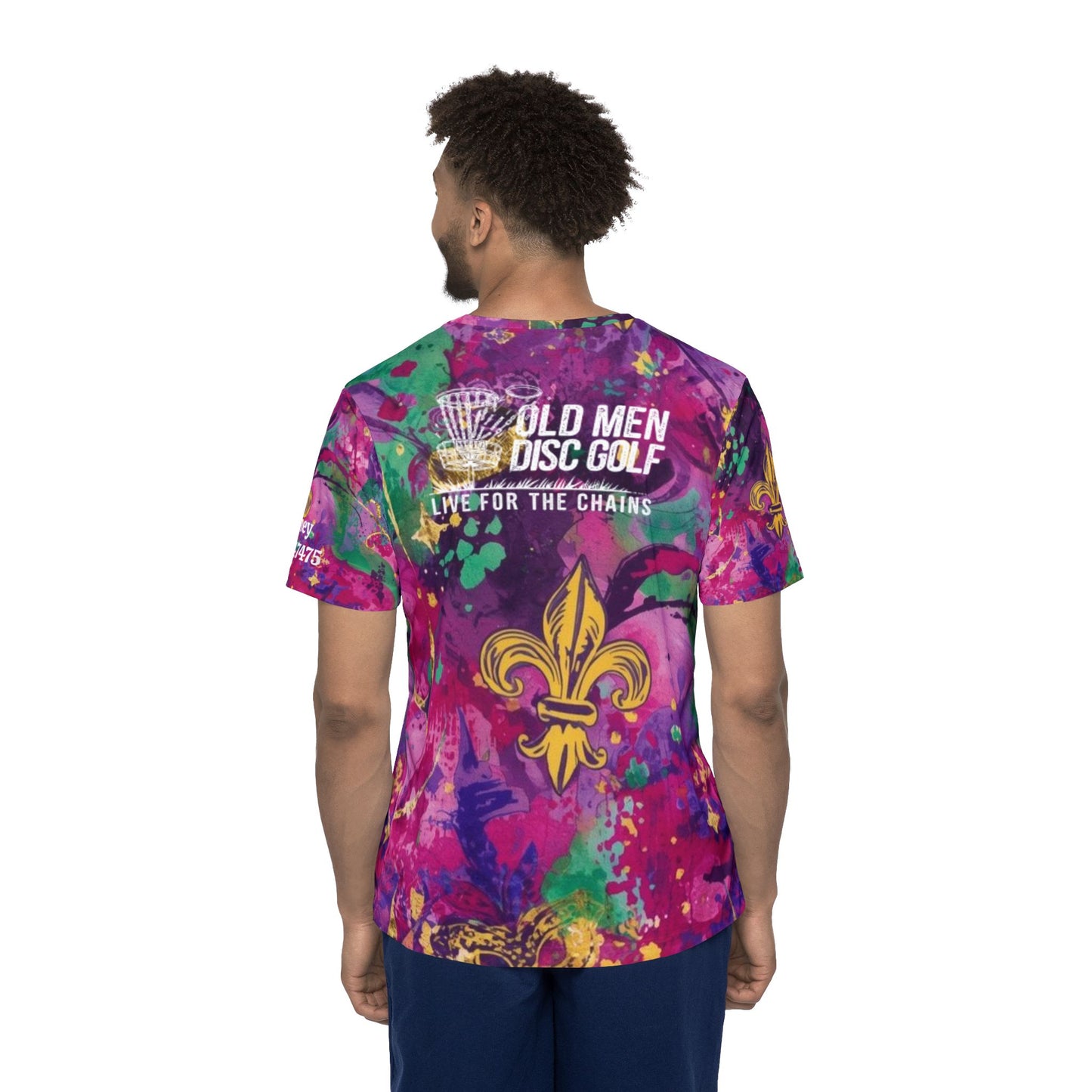 Mardi Gras Men's Sports Jersey (AOP)