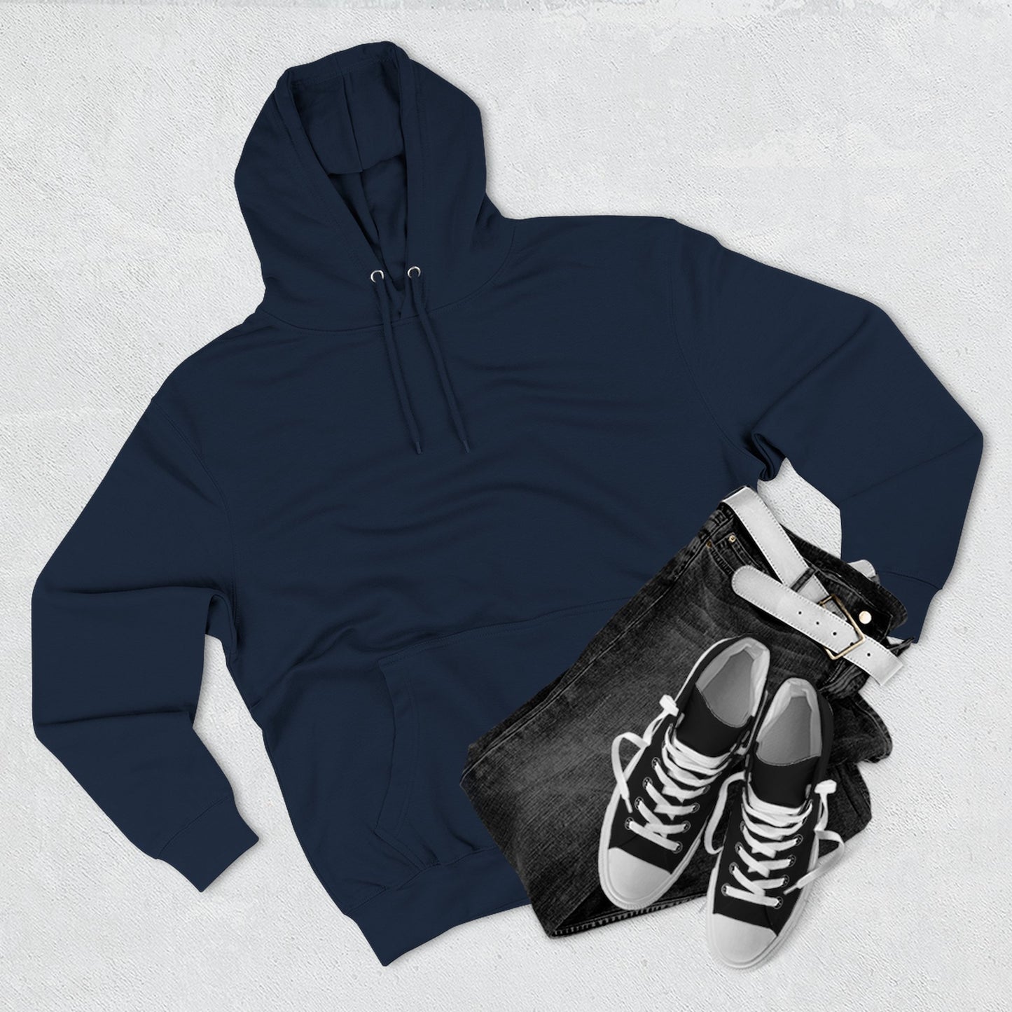 Old Man Kris - Old Men Disc Golf Cozy Three-Panel Fleece Hoodie