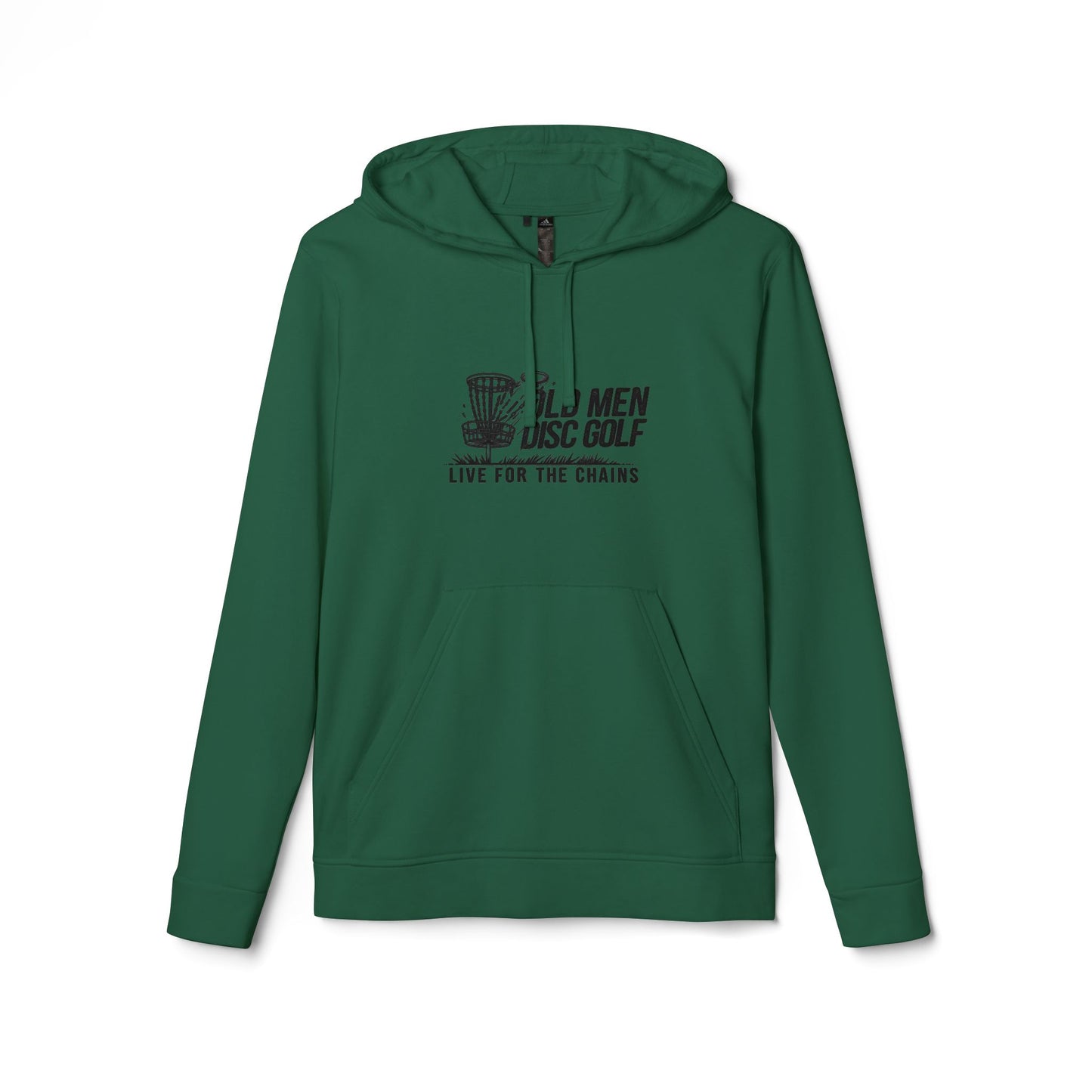 Old Man Kris Adidas Unisex Hoodie - Live for the Chains - Comfortable Fleece Pullover