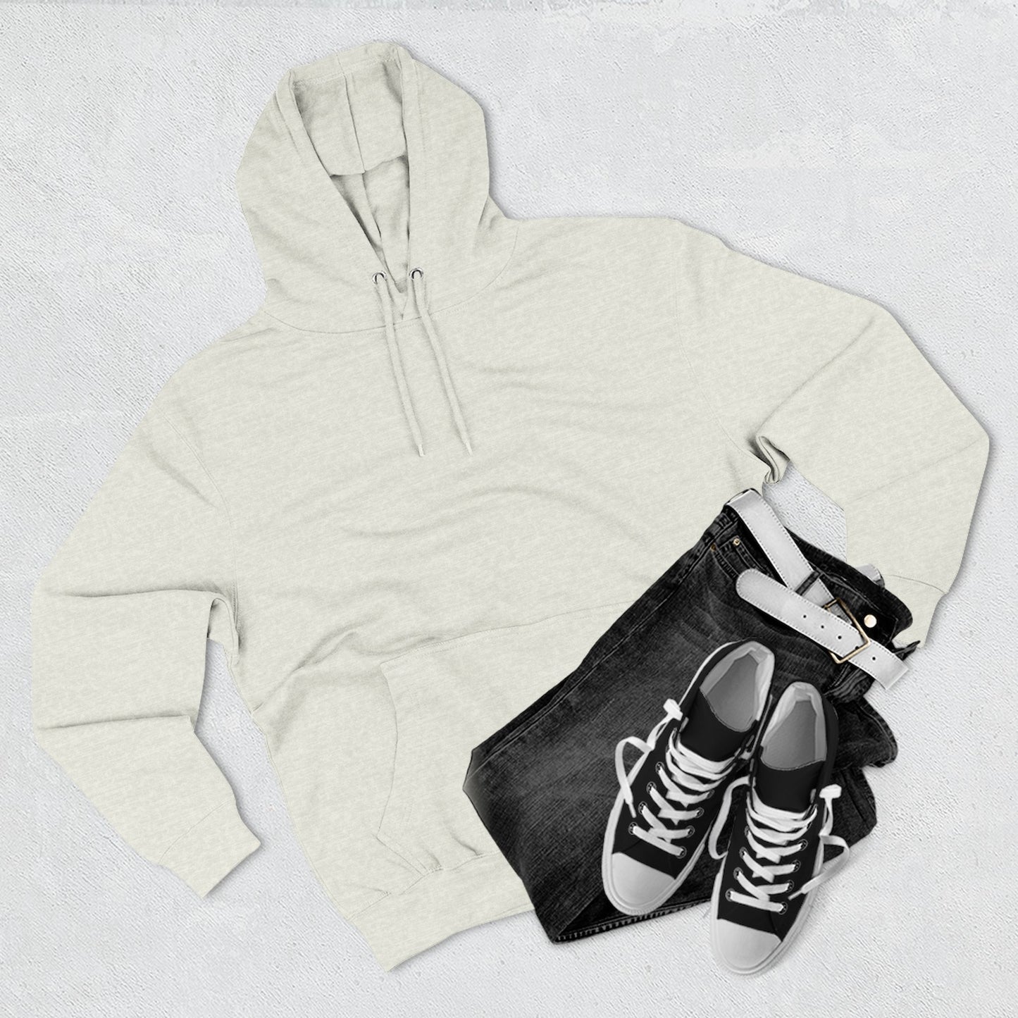 Old Man Kris - Old Men Disc Golf Cozy Three-Panel Fleece Hoodie