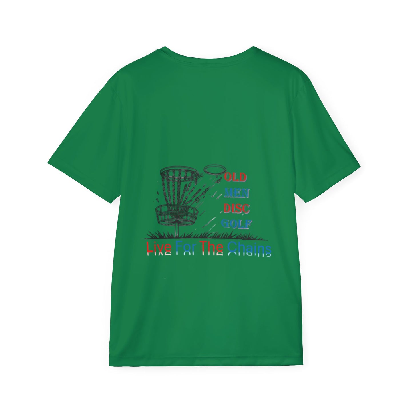 Green Men's Disc Golf Sports Jersey | Live For The Chains
