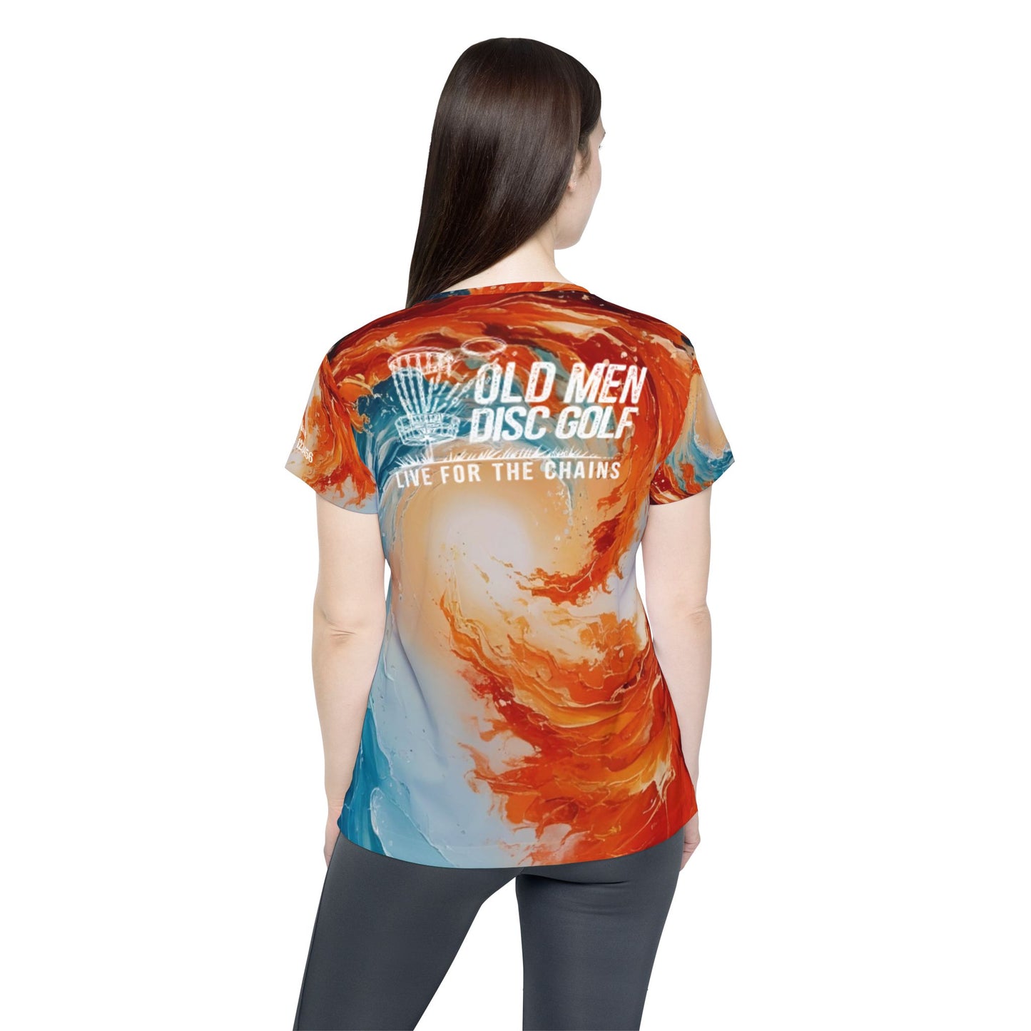 Fire and Water Women's Disc Golf Jersey