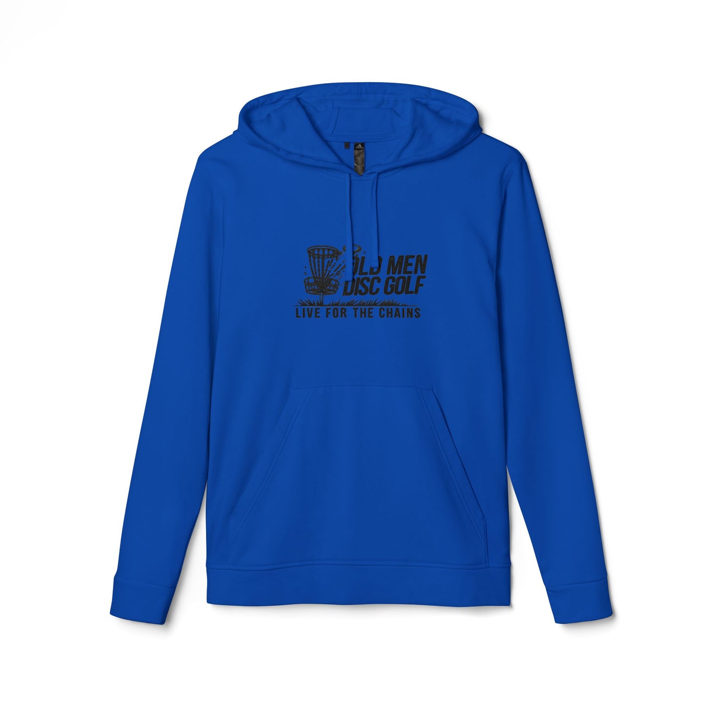 Old Man Kris Adidas Unisex Hoodie - Live for the Chains - Comfortable Fleece Pullover
